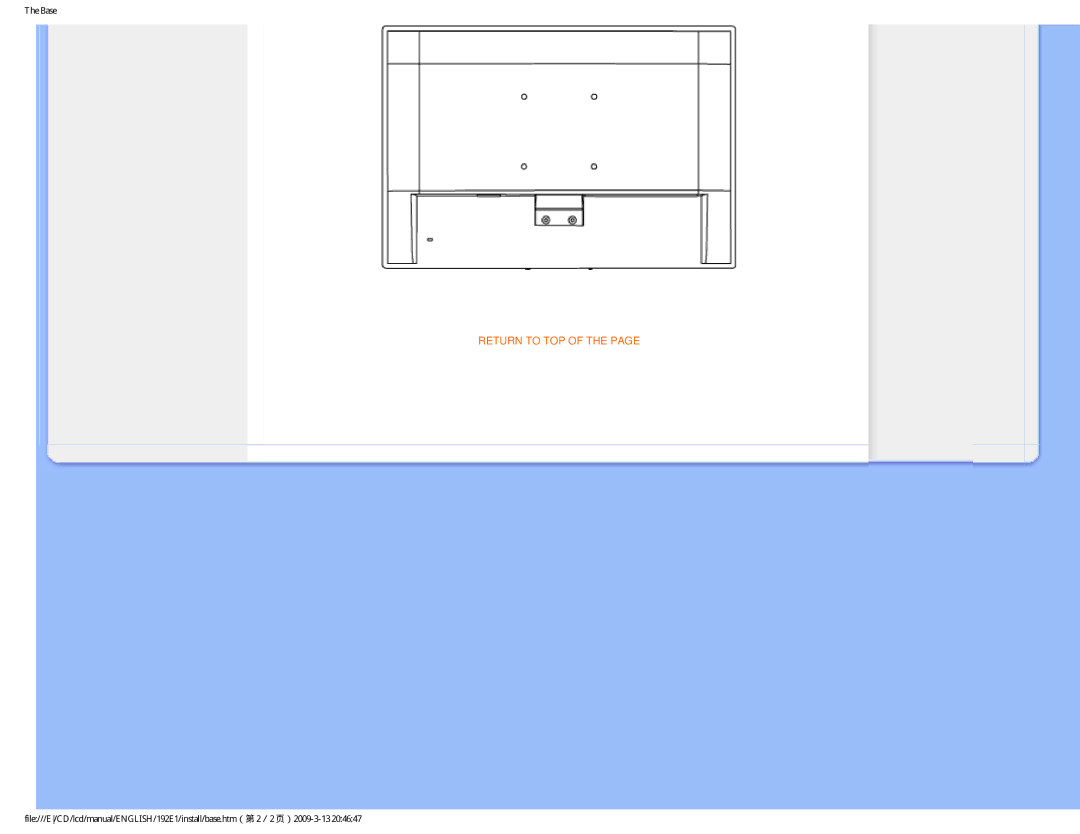 Philips 1.92E+03 user manual Return to TOP 