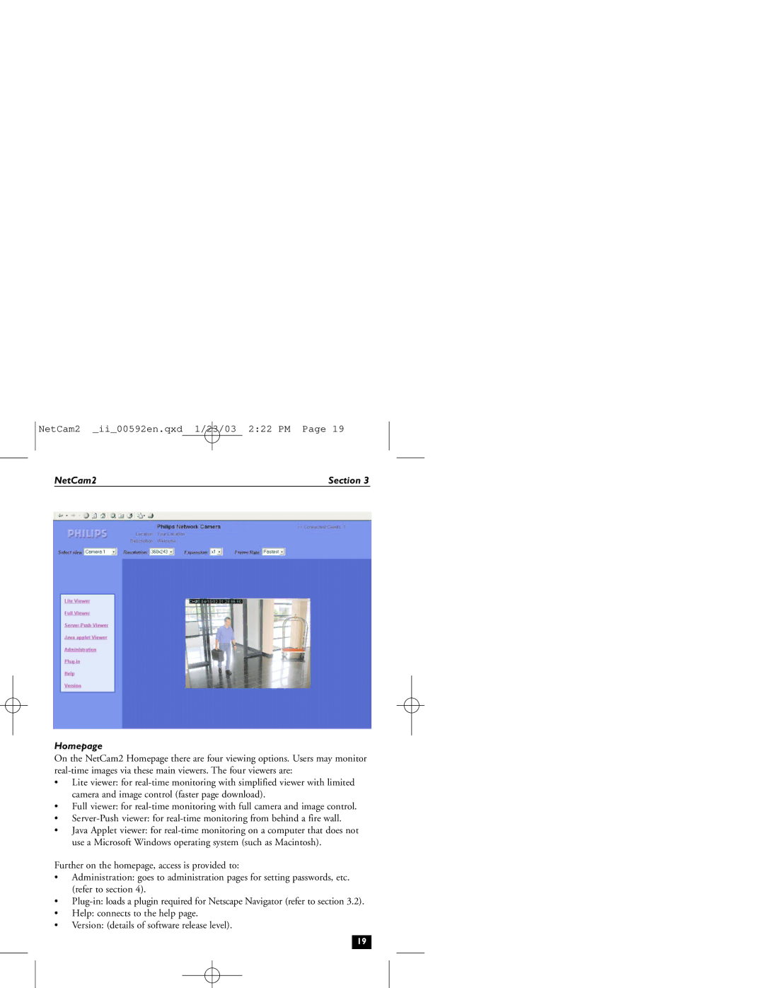 Philips 2 installation instructions Homepage 