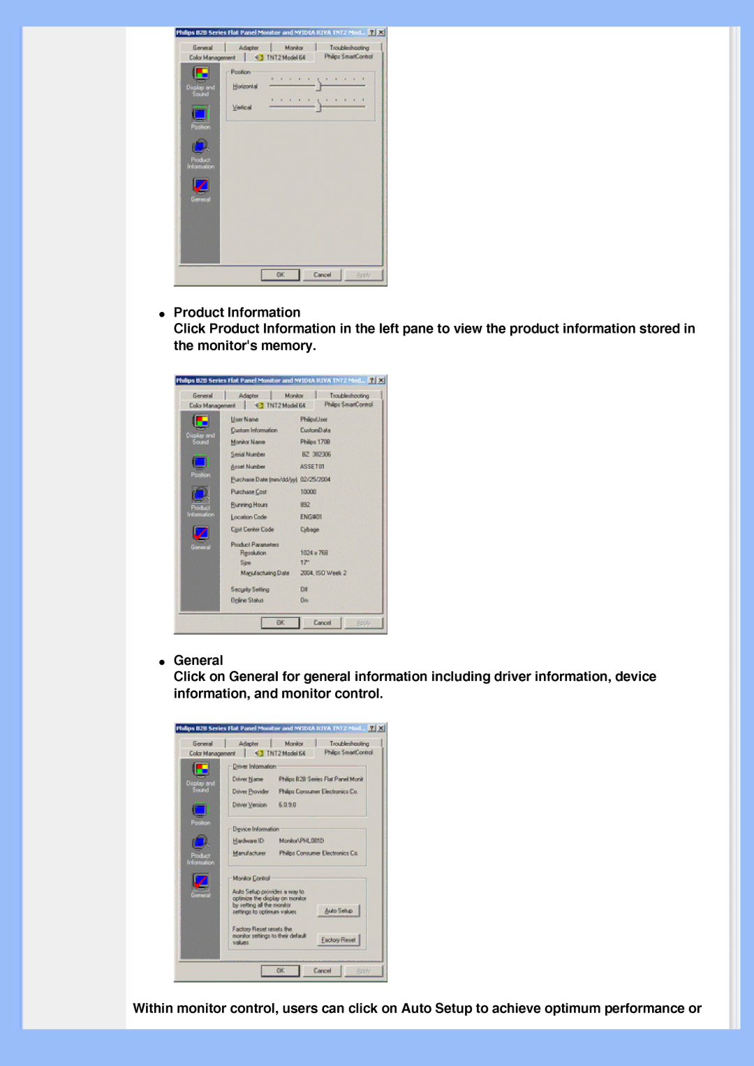 Philips 200AW8 user manual 