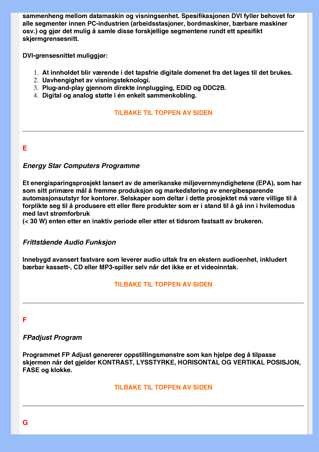 Philips 200AW8 user manual Energy Star Computers Programme 