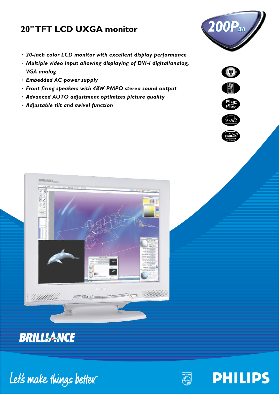 Philips 200P3A manual 