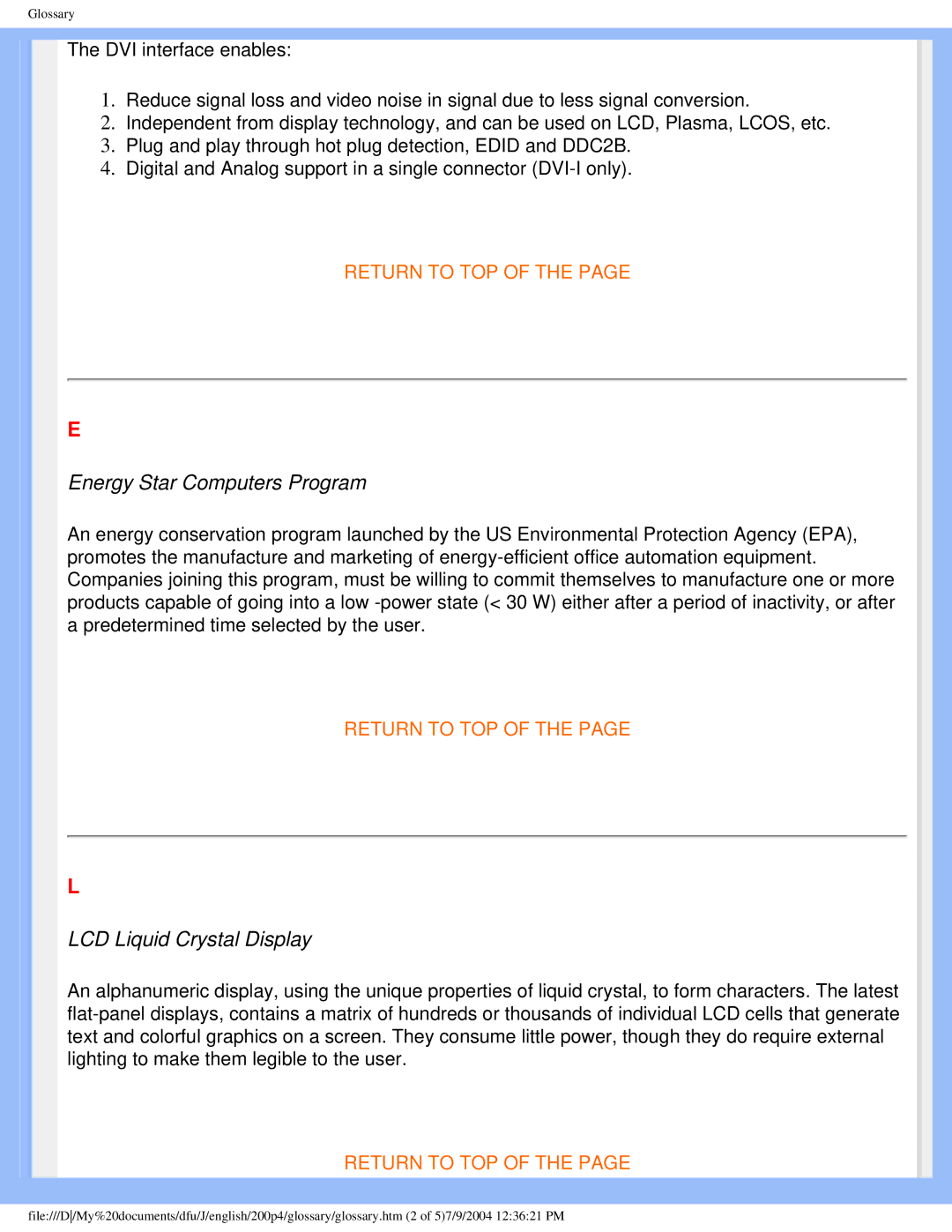 Philips 200S4 user manual Energy Star Computers Program 