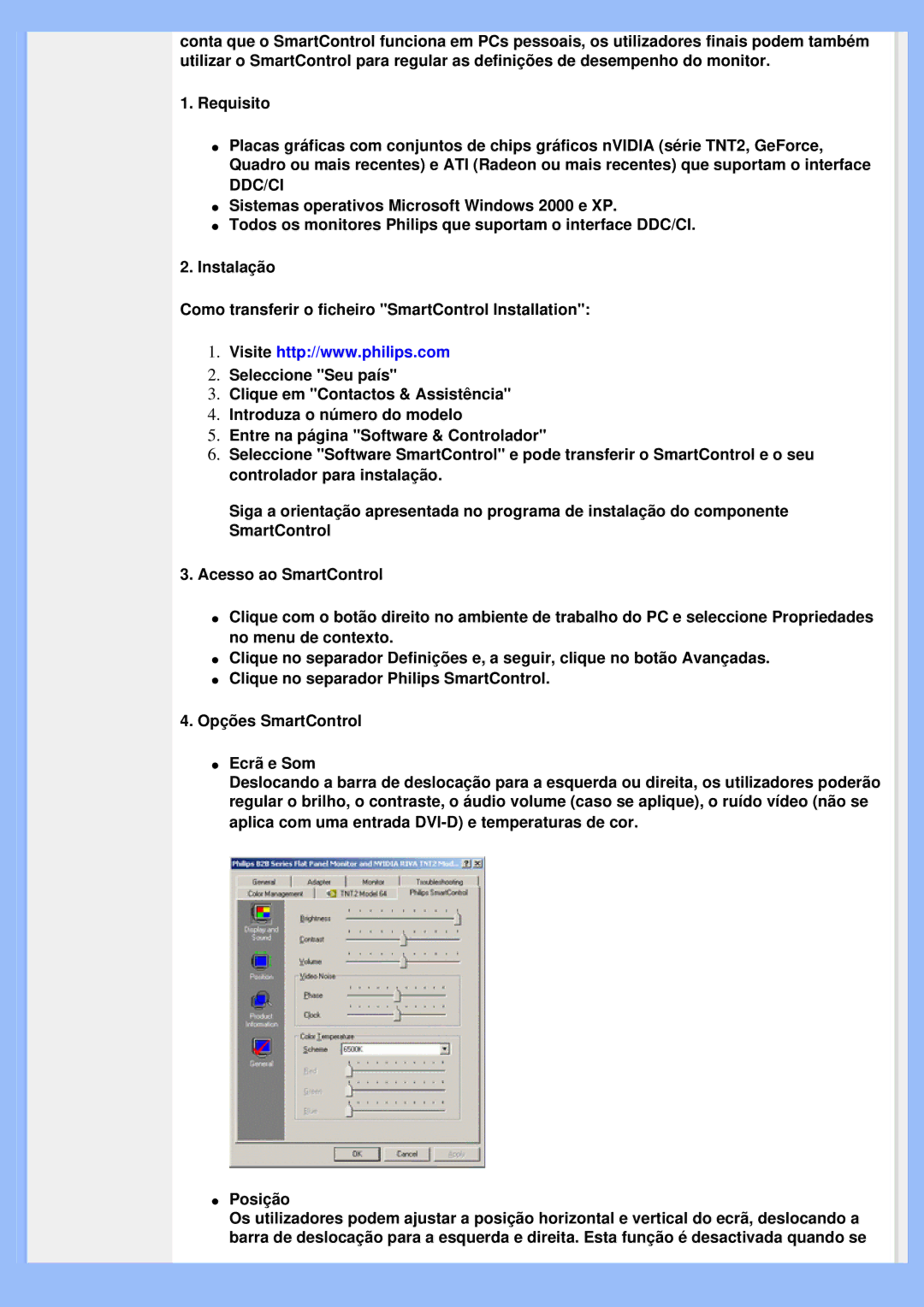 Philips 200VW8 user manual Ddc/Ci 