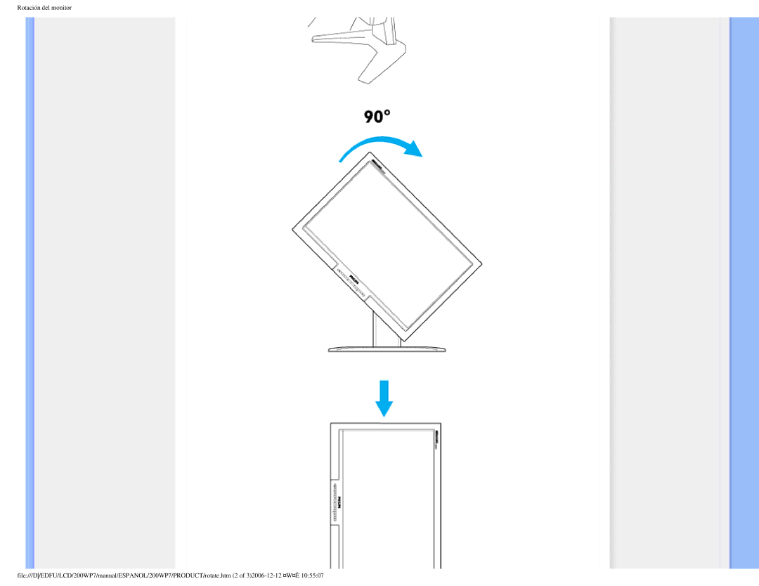 Philips 200WP7 user manual 