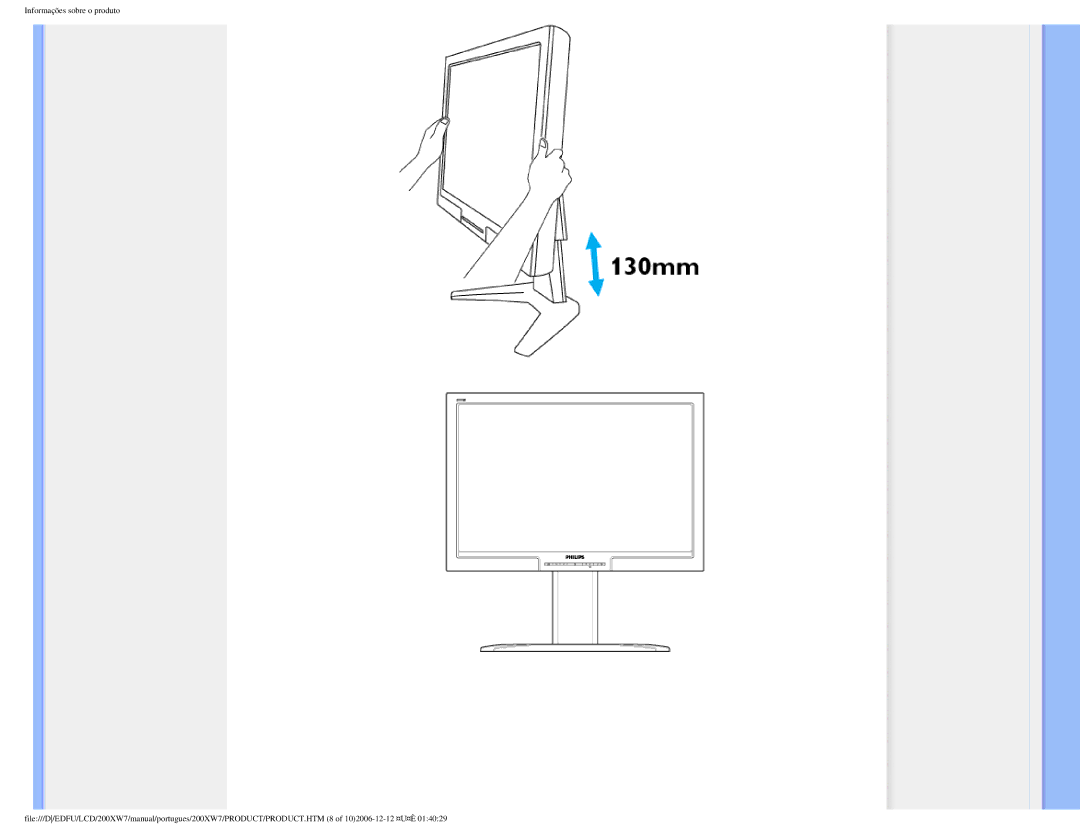 Philips 200XW7 user manual 