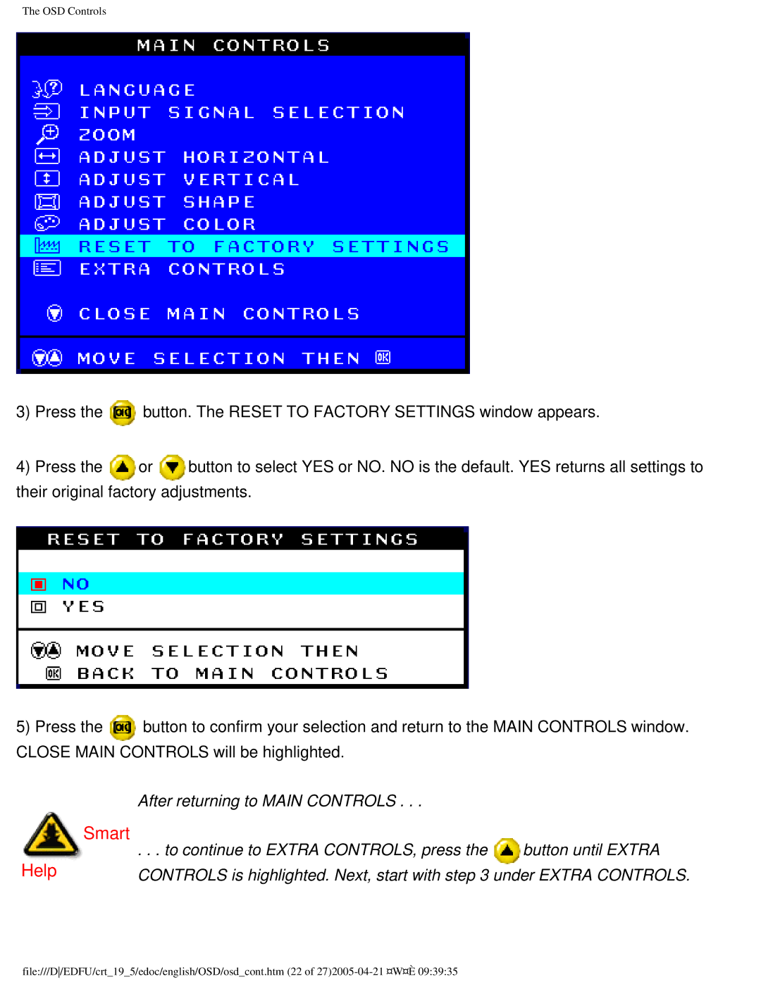 Philips 201B4 user manual Smart 