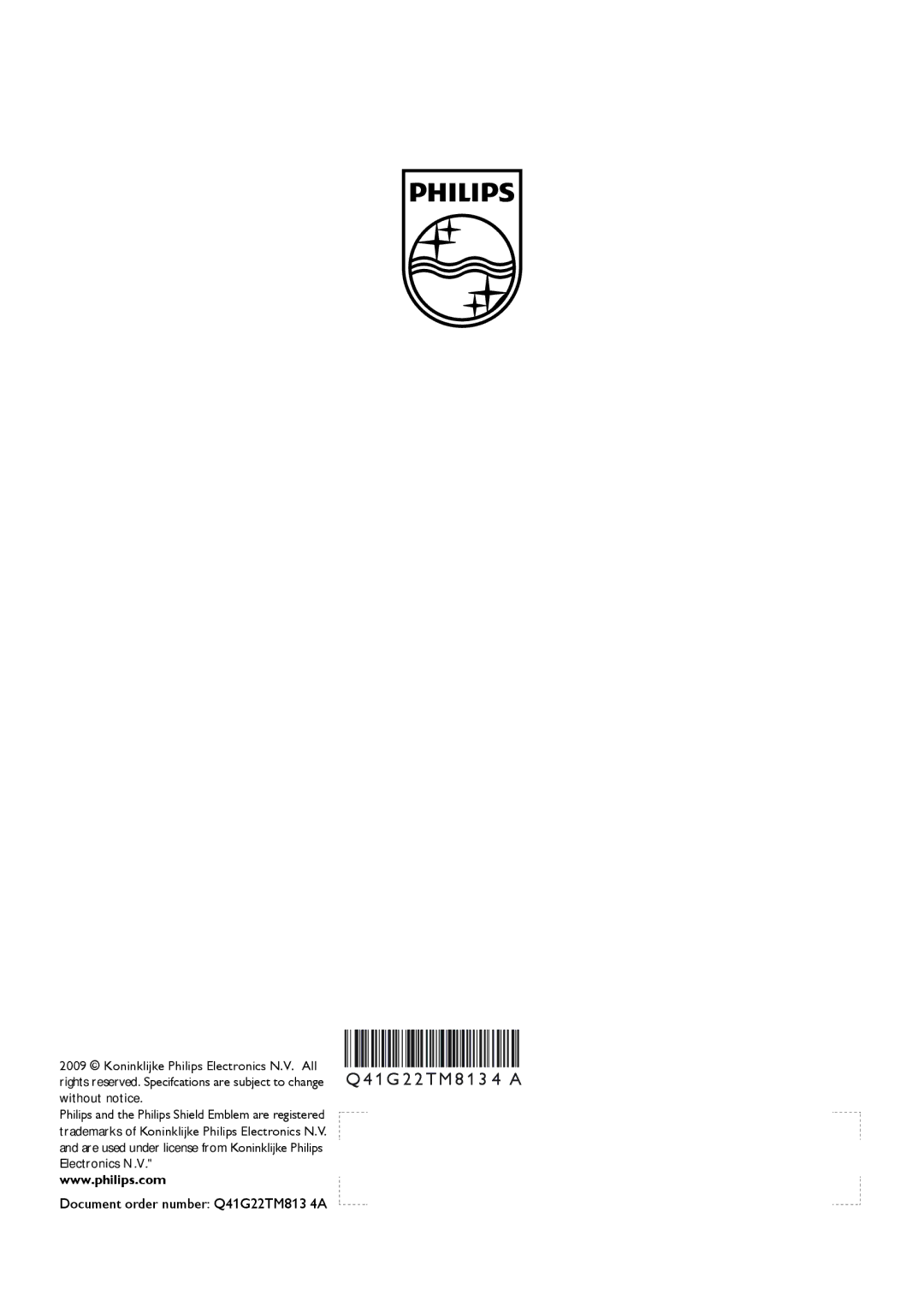 Philips 201T1 user manual 1 G 2 2 T M 8 1 3 4 a 