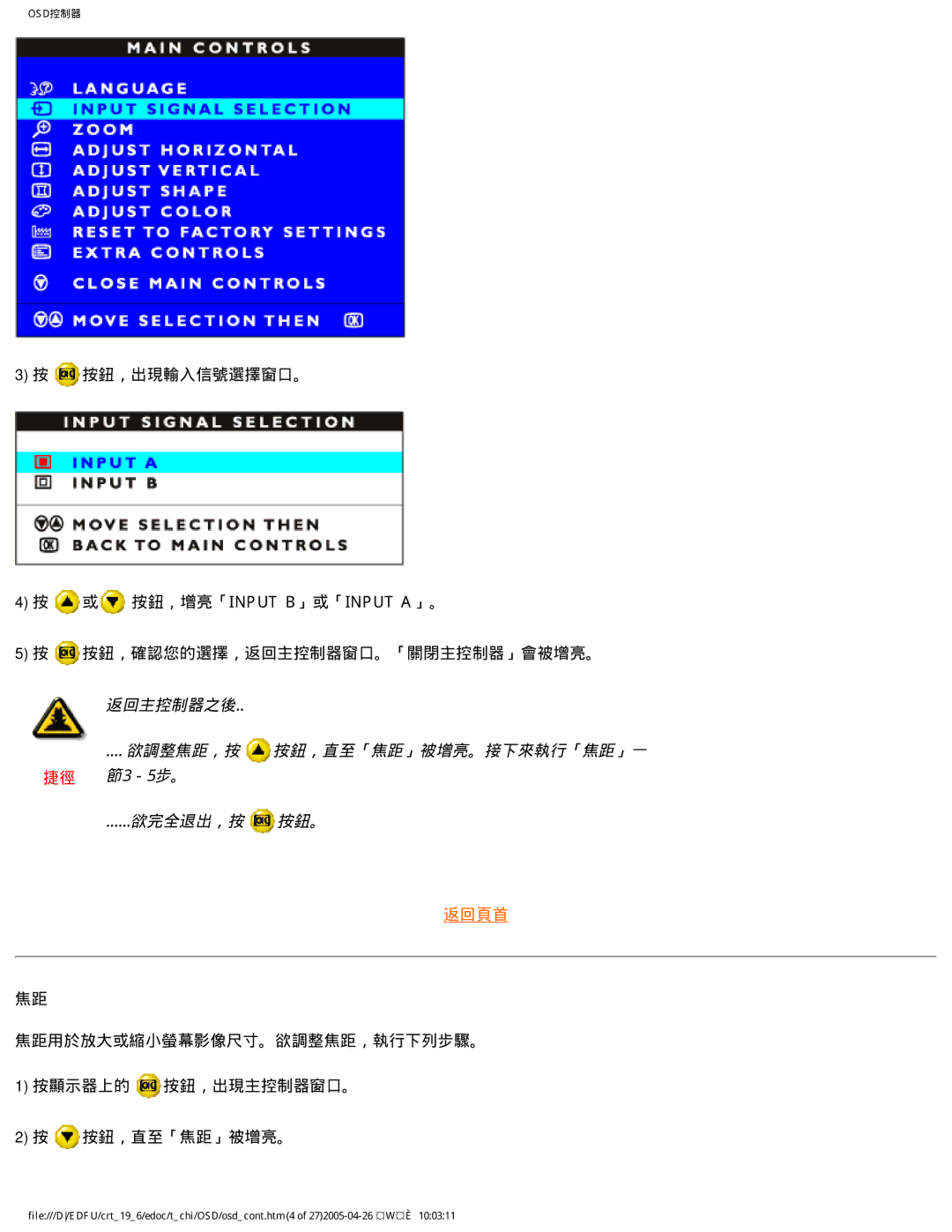 Philips 202P manual 返回頁首 