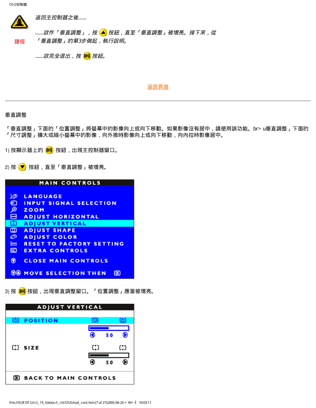 Philips 202P manual 返回頁首 