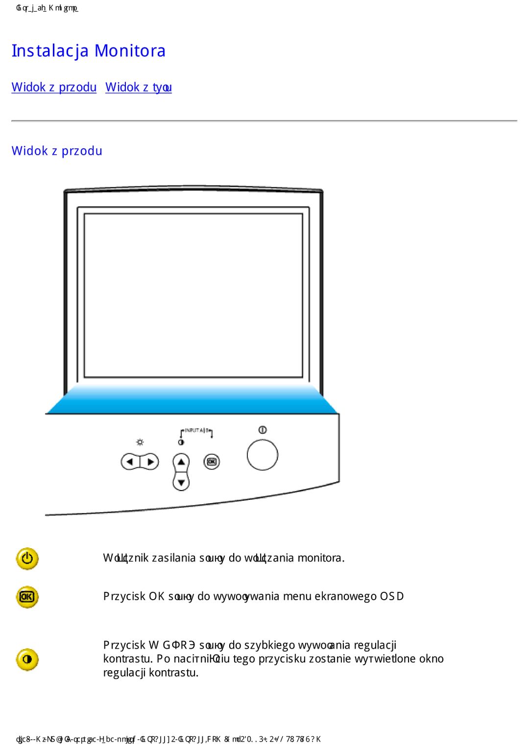 Philips 202P4 manual QVWDODFMD0RQLWRUD, LgrnSurgx 