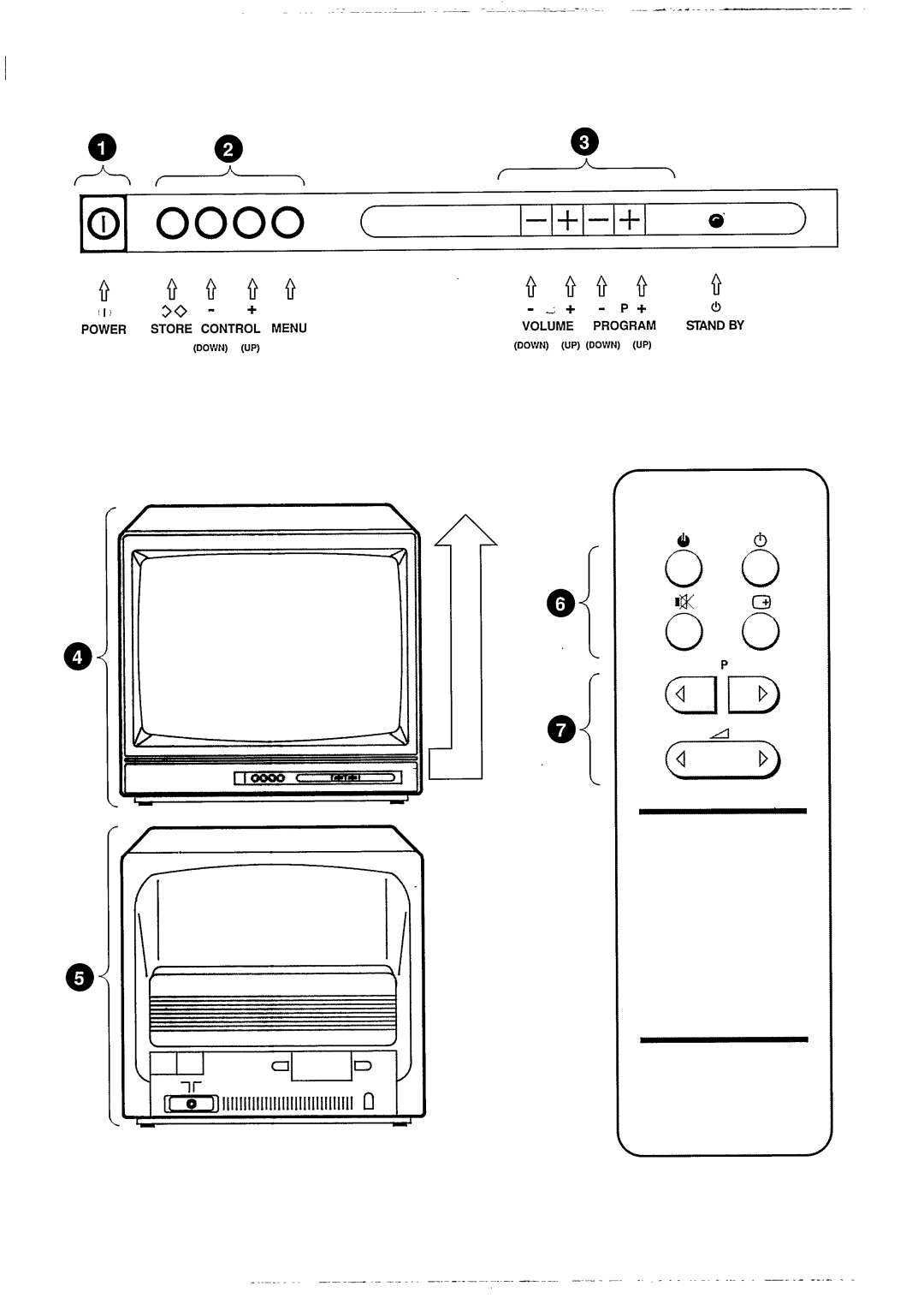 Philips 21GR1251, 20GR1250 manual 