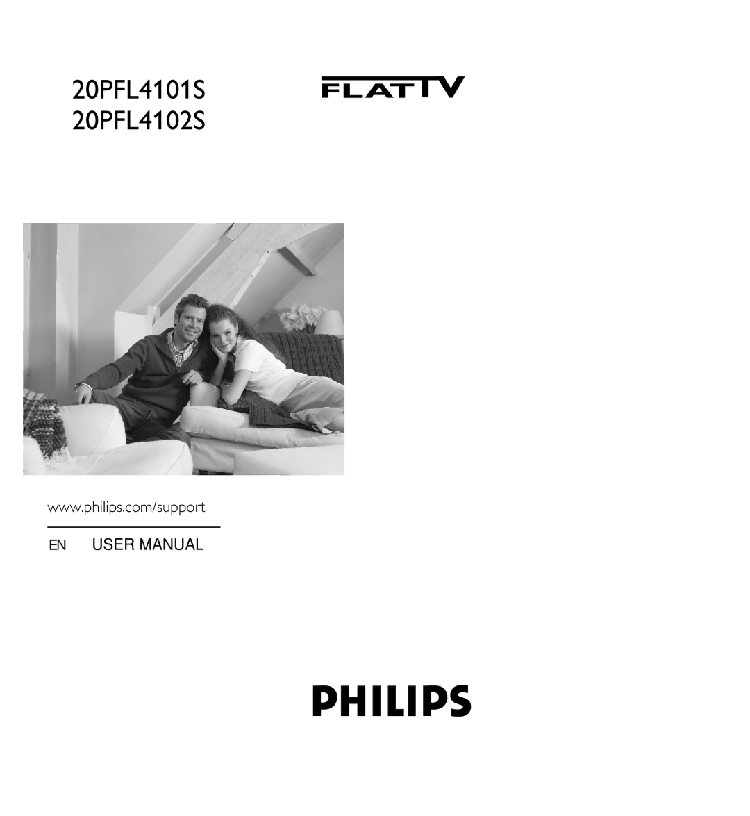 Philips user manual 20PFL4101S 20PFL4102S 