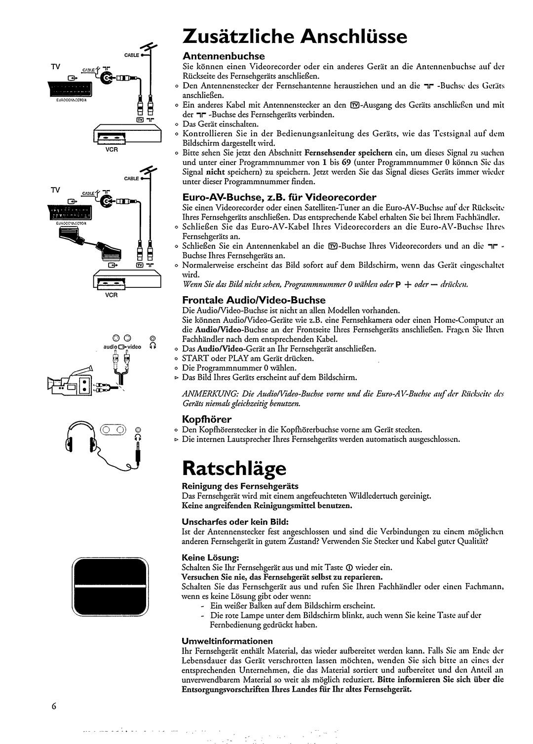 Philips 20PT156D, 20PT155B manual 