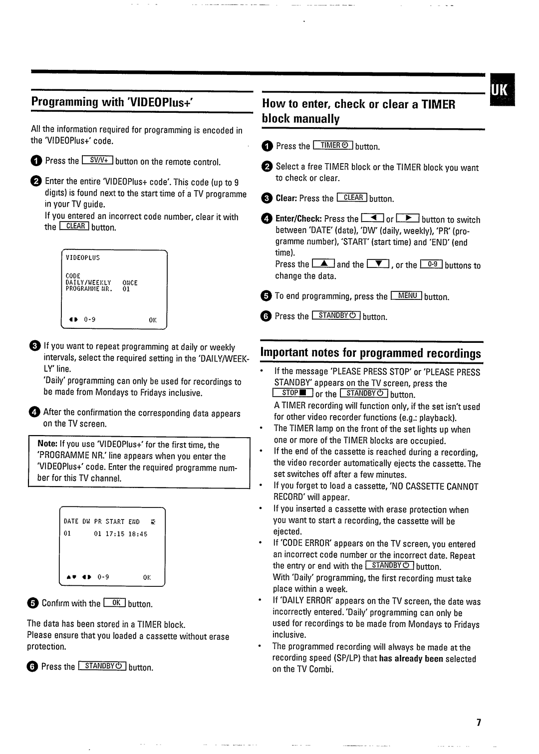 Philips 20PV184/01, 20PV 184 manual 