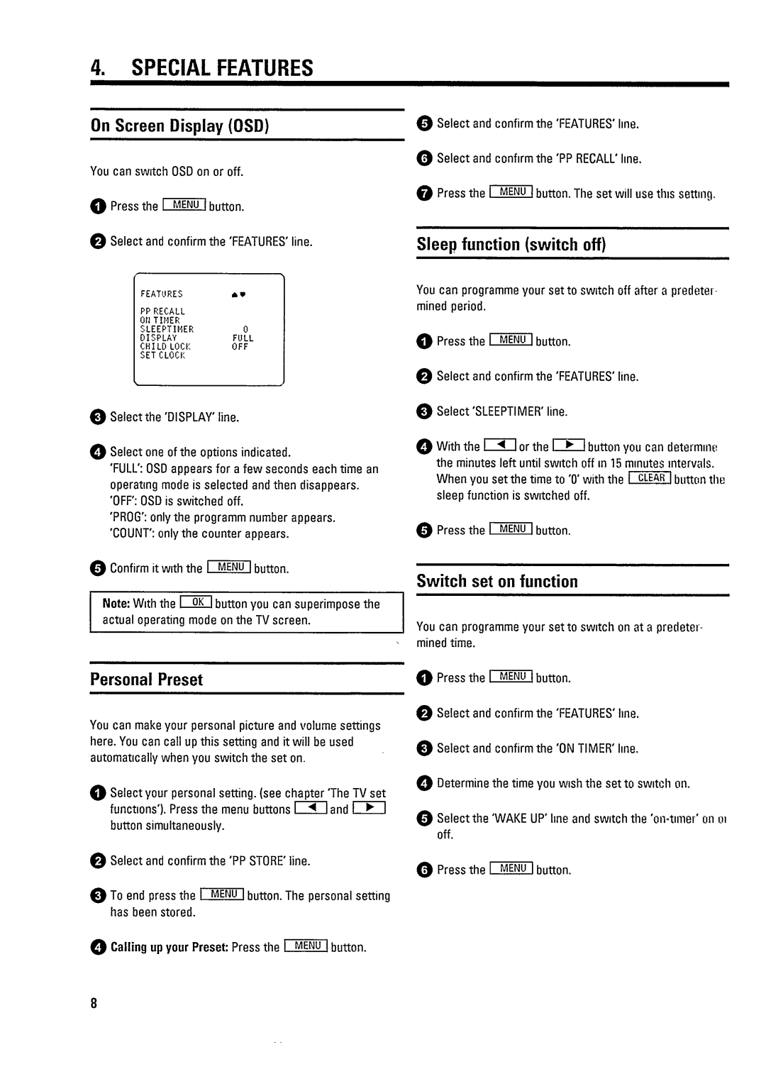 Philips 20PV 184, 20PV184/01 manual 