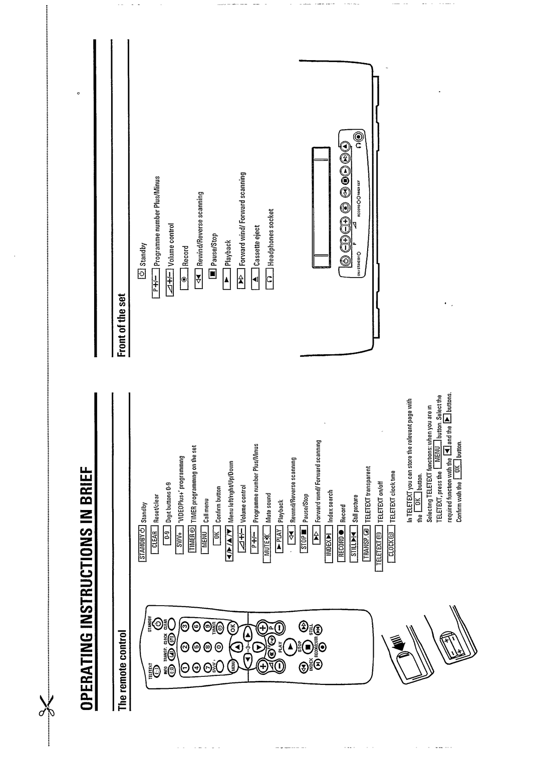 Philips 20PV184/01, 20PV 184 manual 