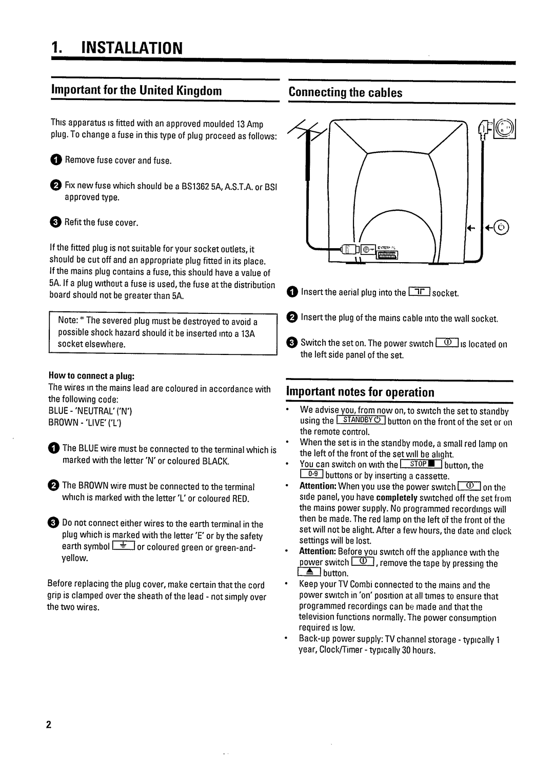 Philips 20PV 184, 20PV184/01 manual 