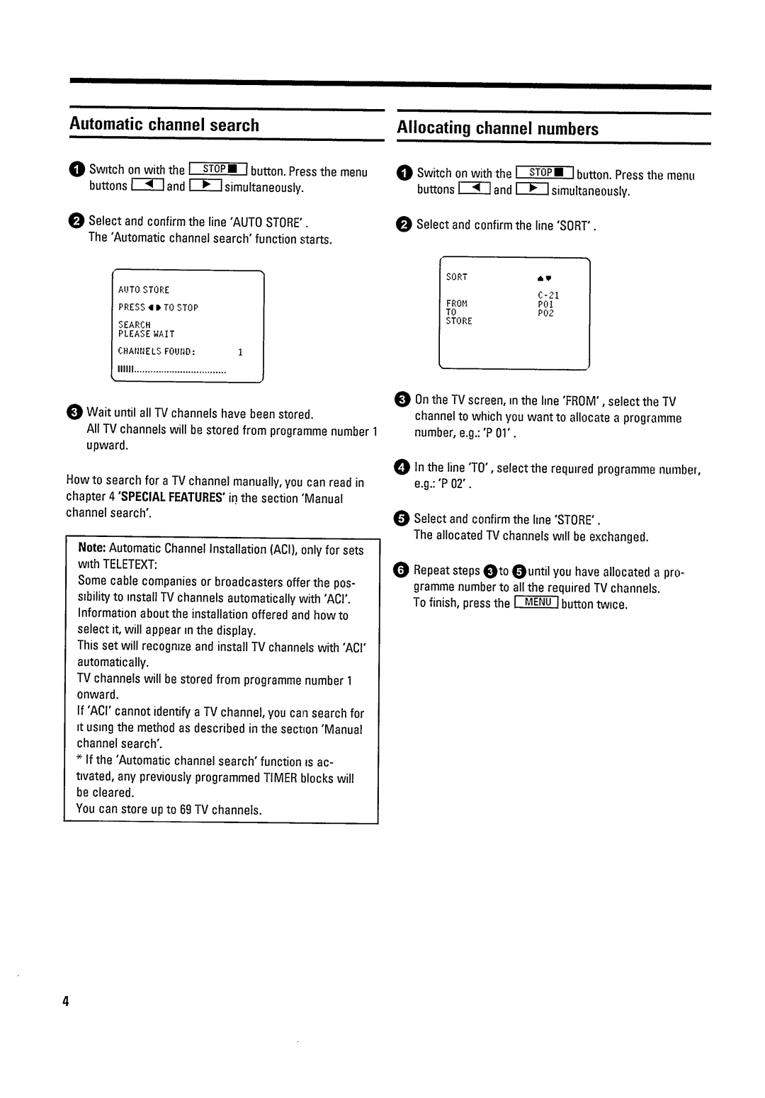 Philips 20PV 184, 20PV184/01 manual 