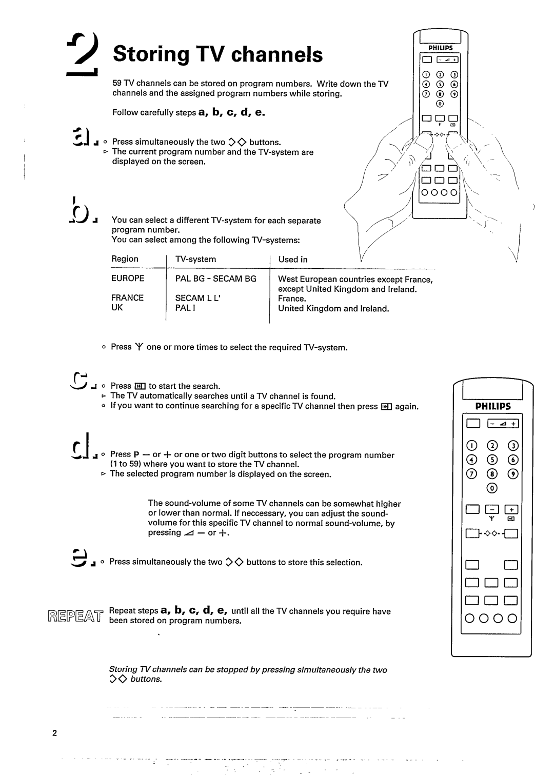 Philips 21AA3547, 21AA3537 manual 