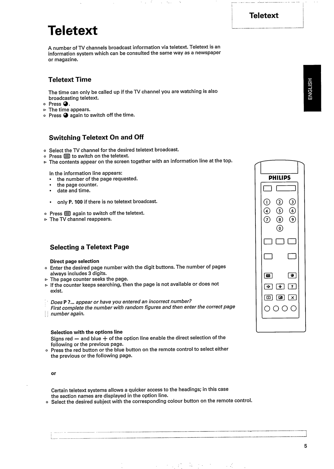 Philips 21AA3537, 21AA3547 manual 