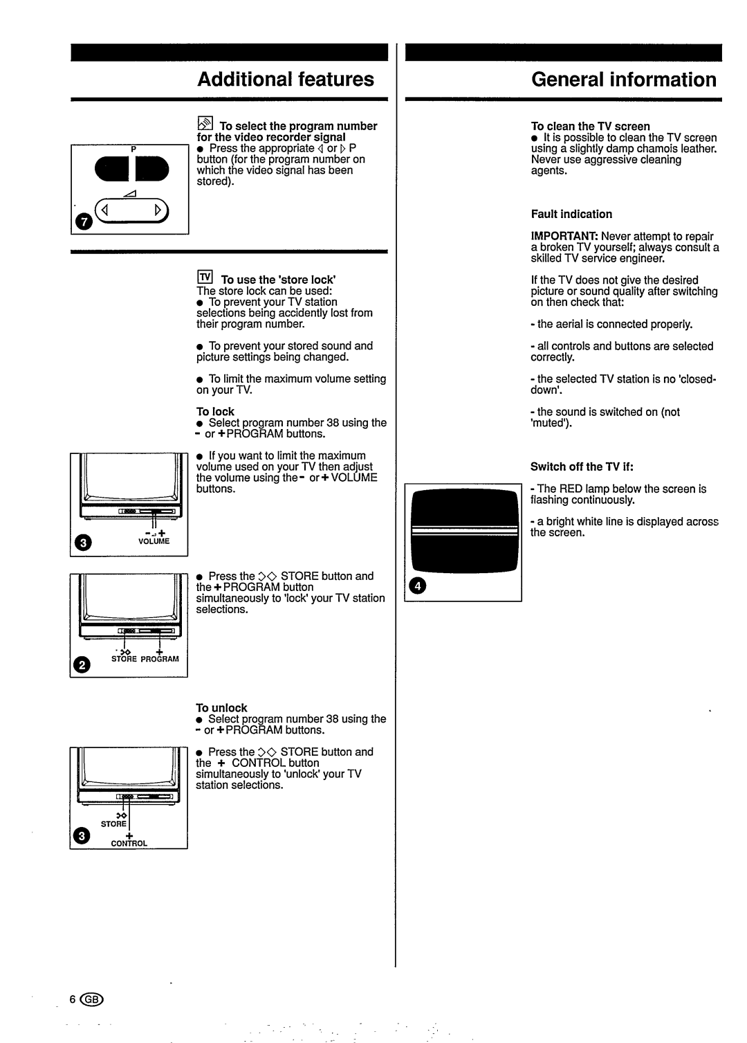 Philips 21GR1250 manual 