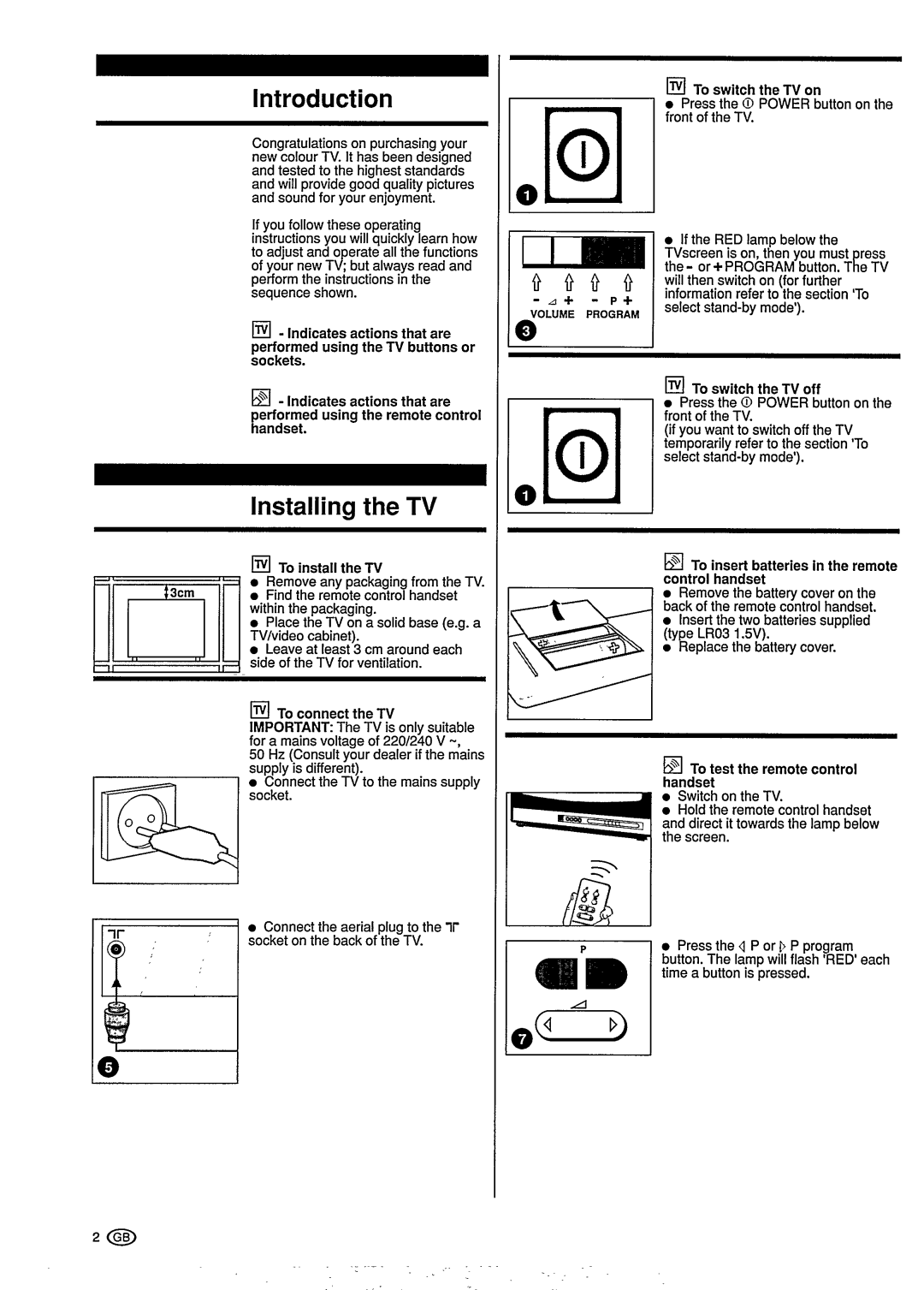 Philips 21GR1250 manual 