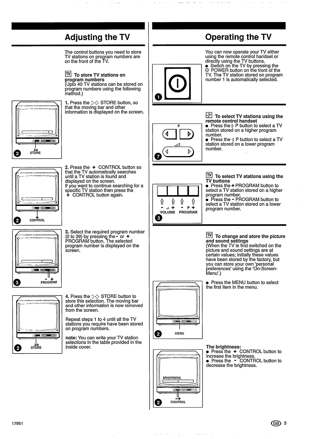 Philips 21GR1250 manual 