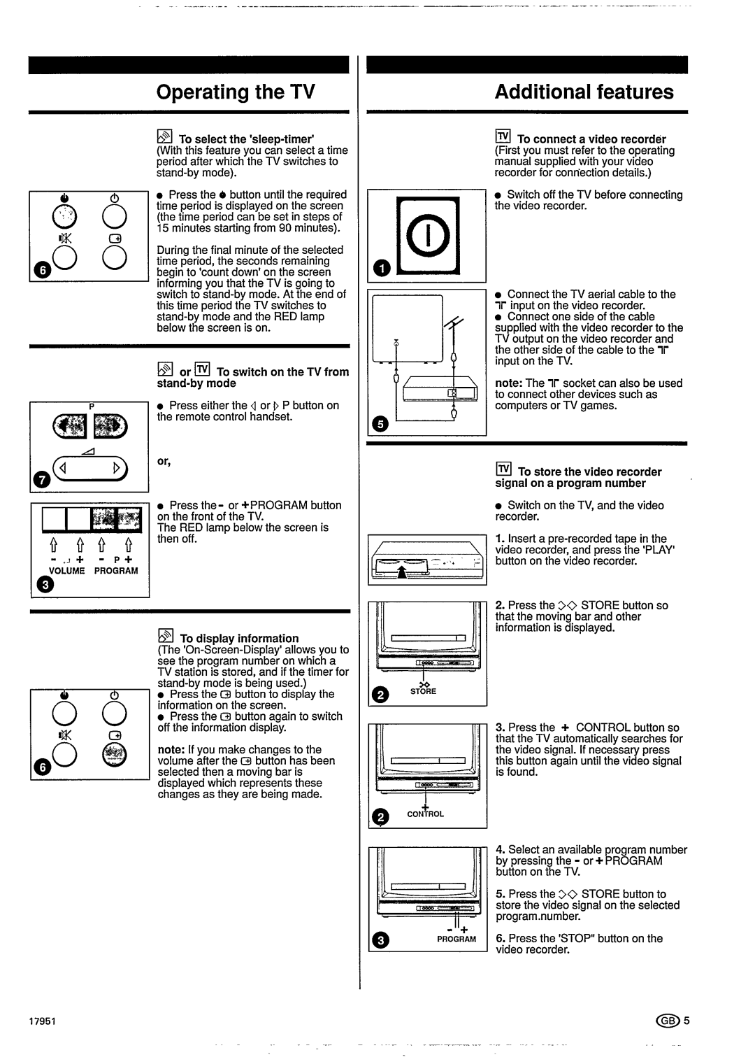 Philips 21GR1250 manual 