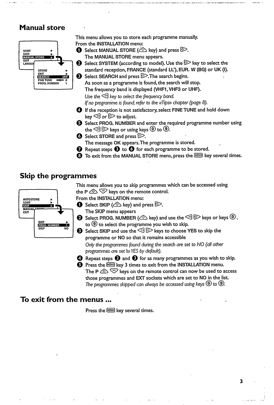 Philips 21PT1663 manual 