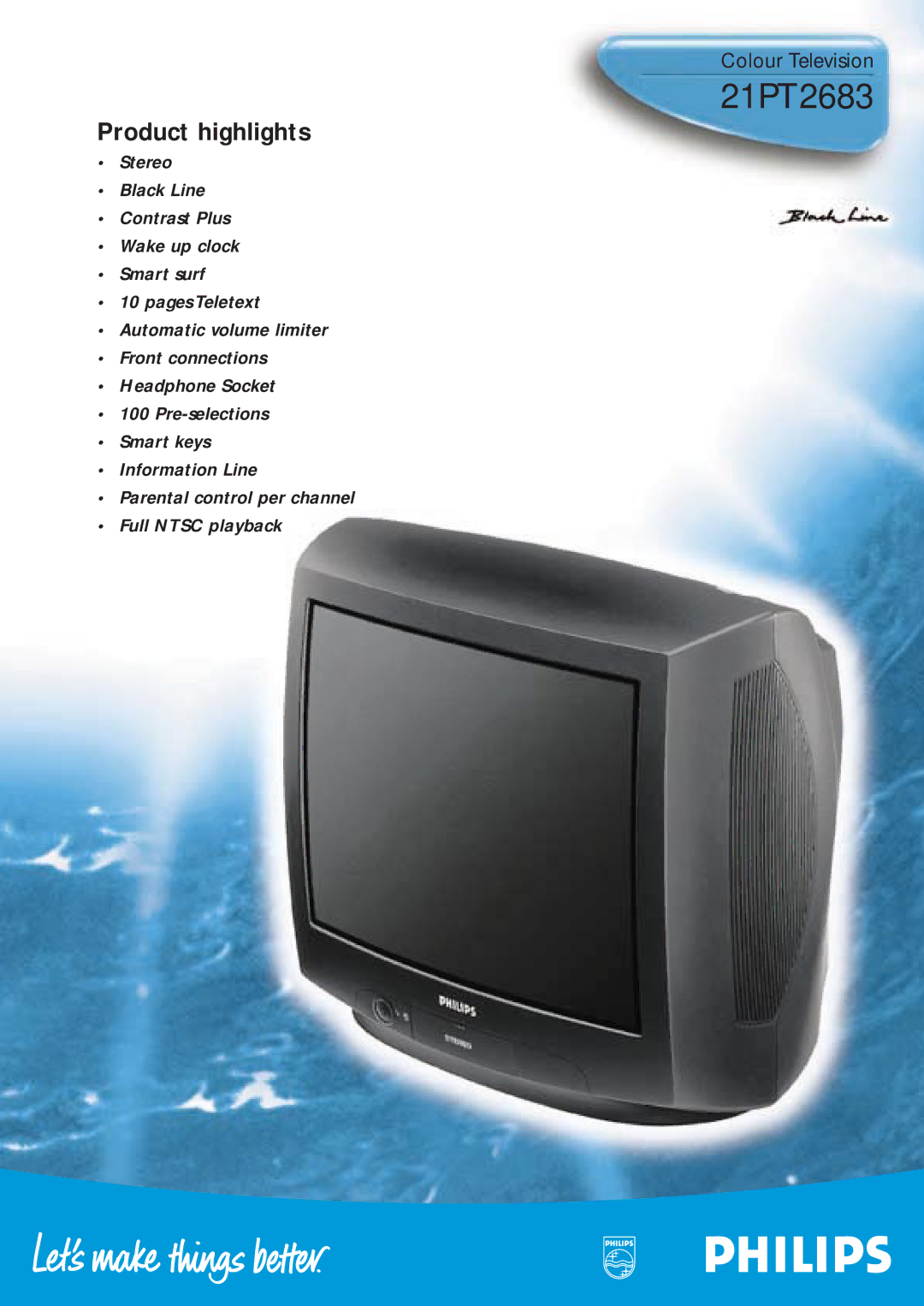 Philips 21PT2683 manual 