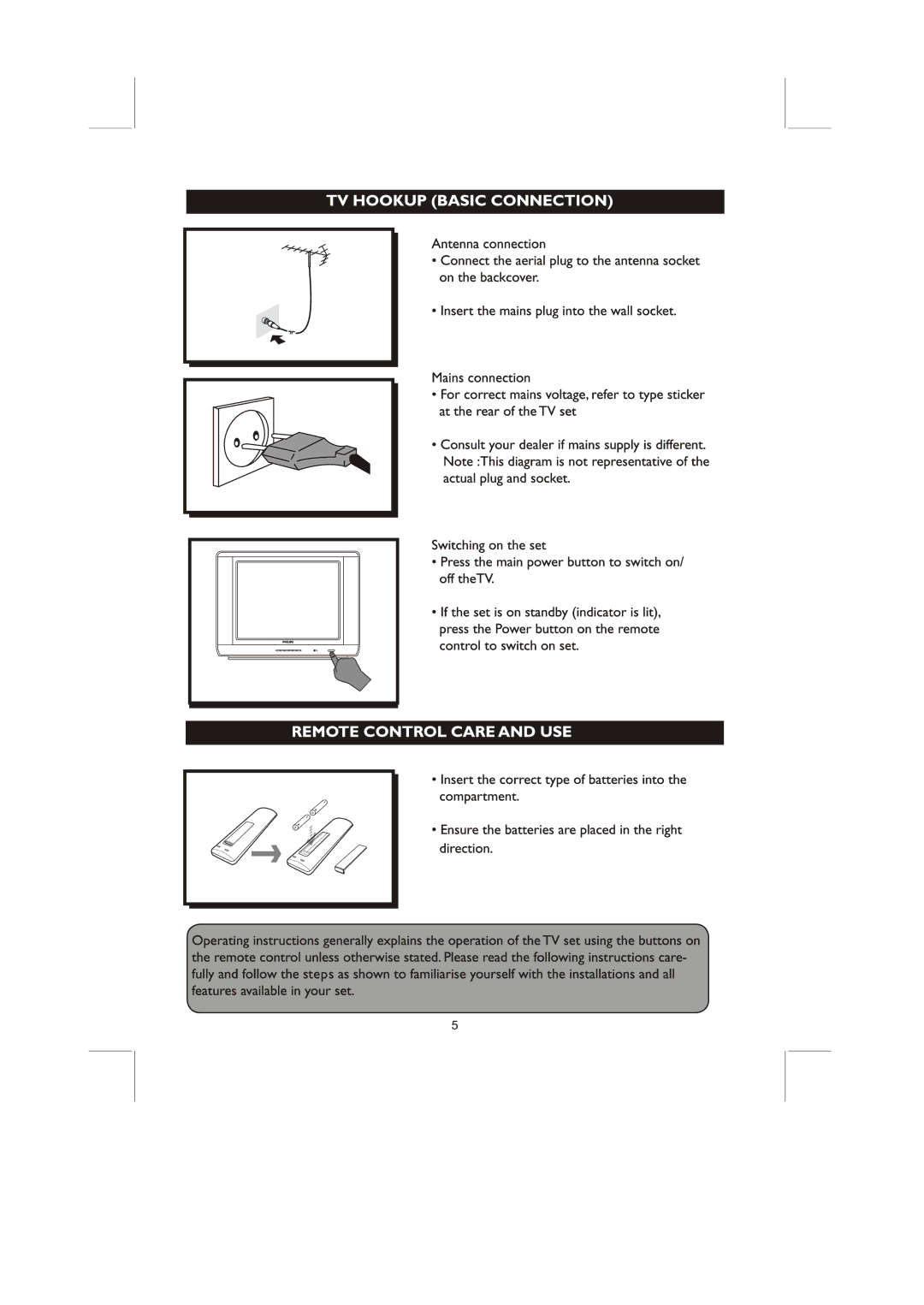 Philips 14PT2117, 21PT3327 user manual 