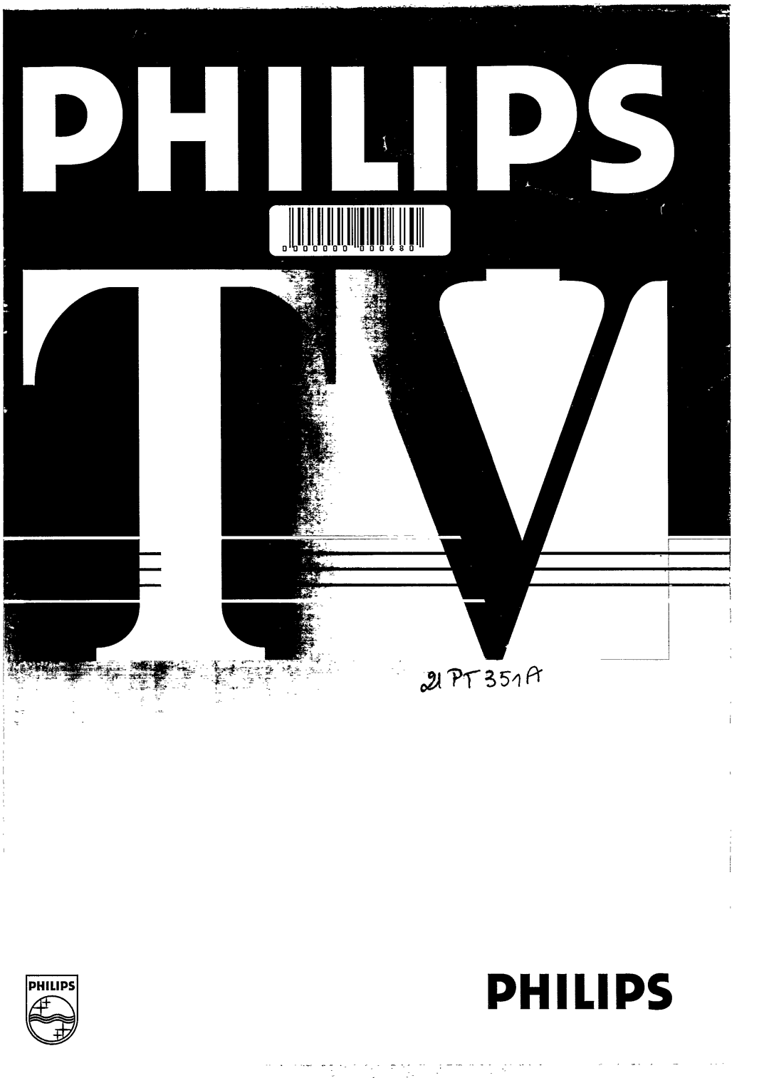 Philips 21PT351A manual 