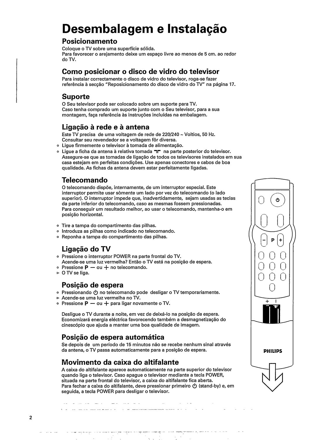 Philips 21PT352A, 21PT350A manual 