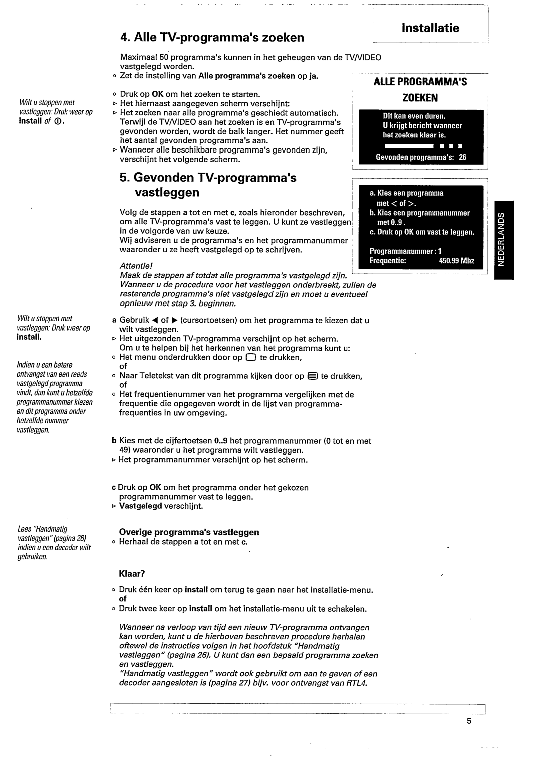 Philips 21PT51A manual 