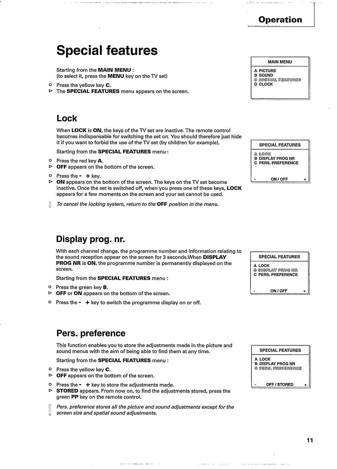 Philips 28PT532A, 21PT522A, 21PT532A, 25PT522A, 28PT522A/13 manual 