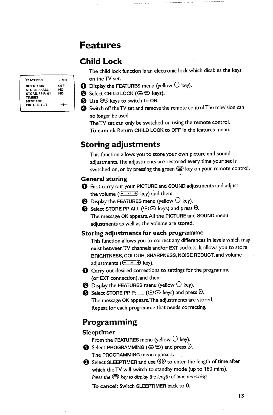 Philips 21PT5302 manual 