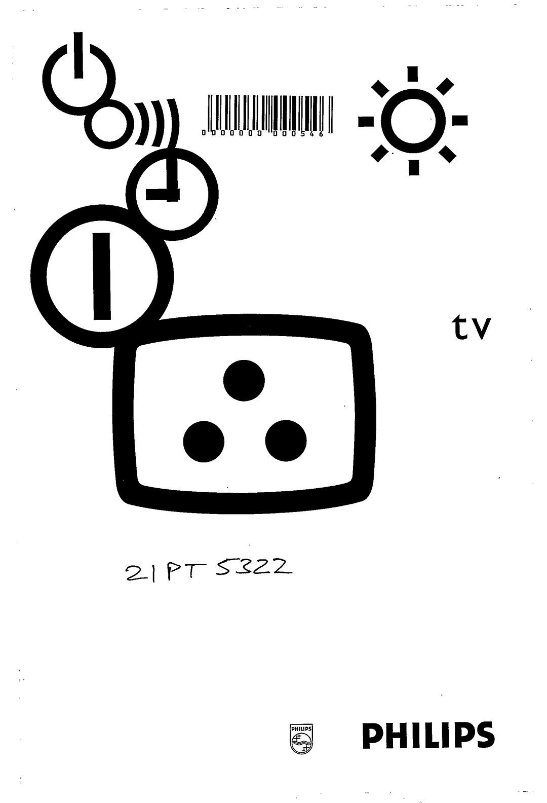 Philips 21PT5322/01 manual 