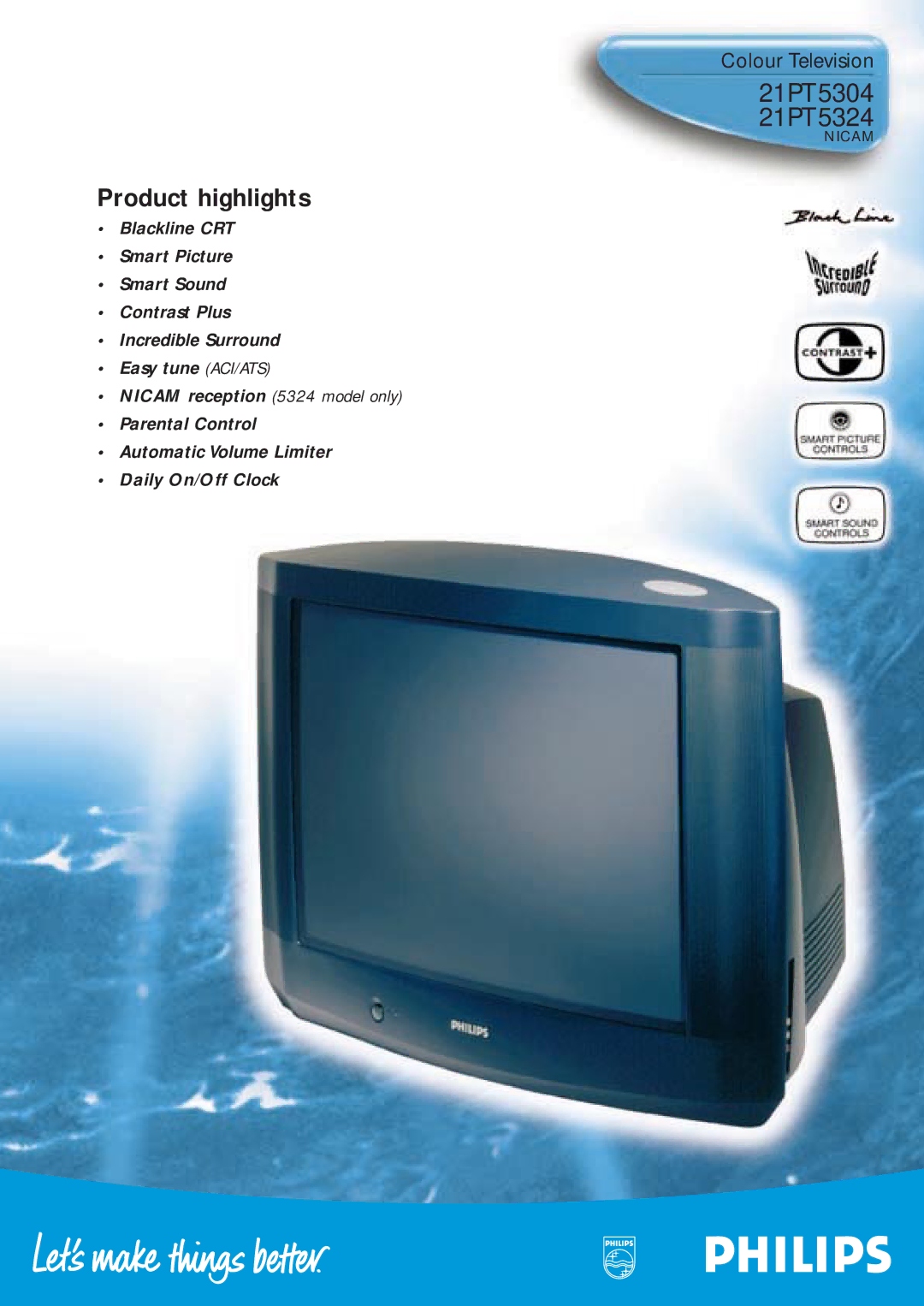 Philips manual 21PT5304 21PT5324 