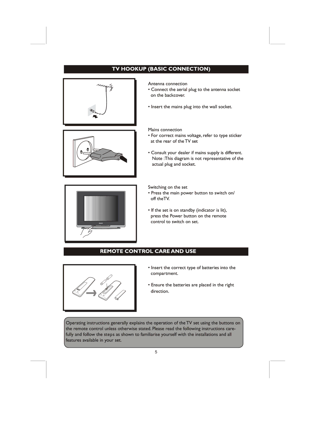 Philips 21PT8867/94, 21PT5547/94, 21PT5437/94 user manual 