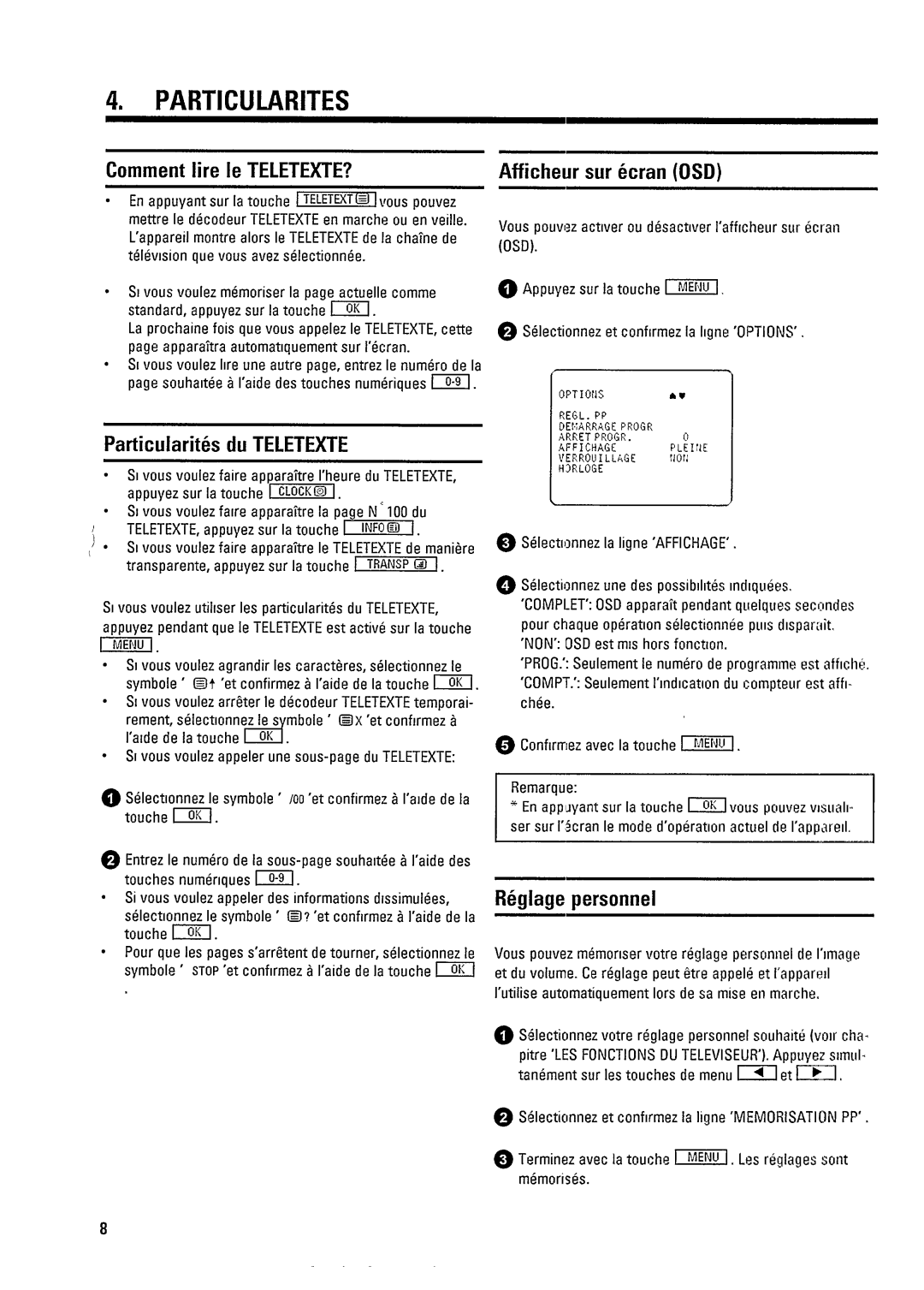 Philips 21PV 288 manual 