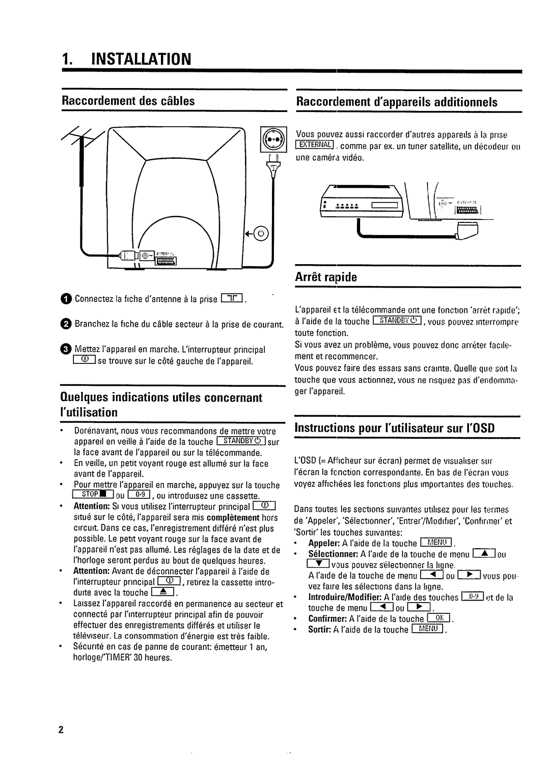 Philips 21PV 288 manual 