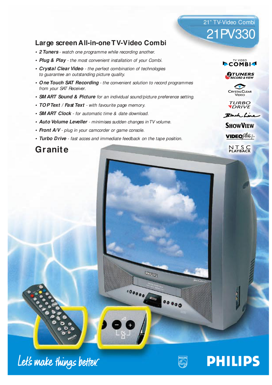 Philips 21PV330 manual 