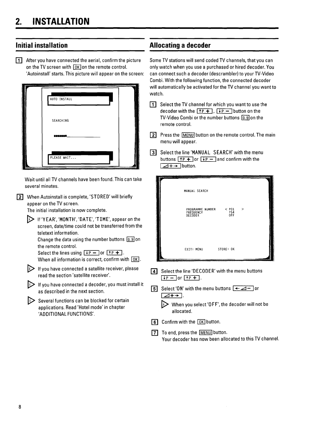 Philips 21PV340/07 manual 