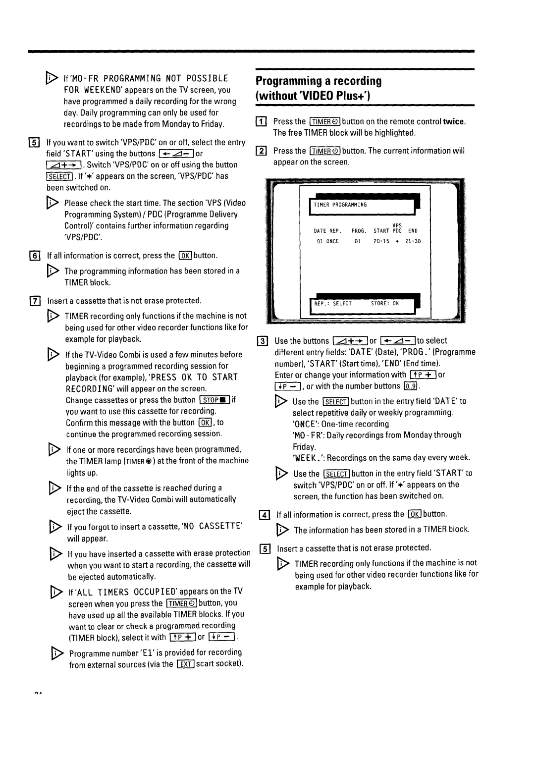 Philips 21PV340/07 manual 