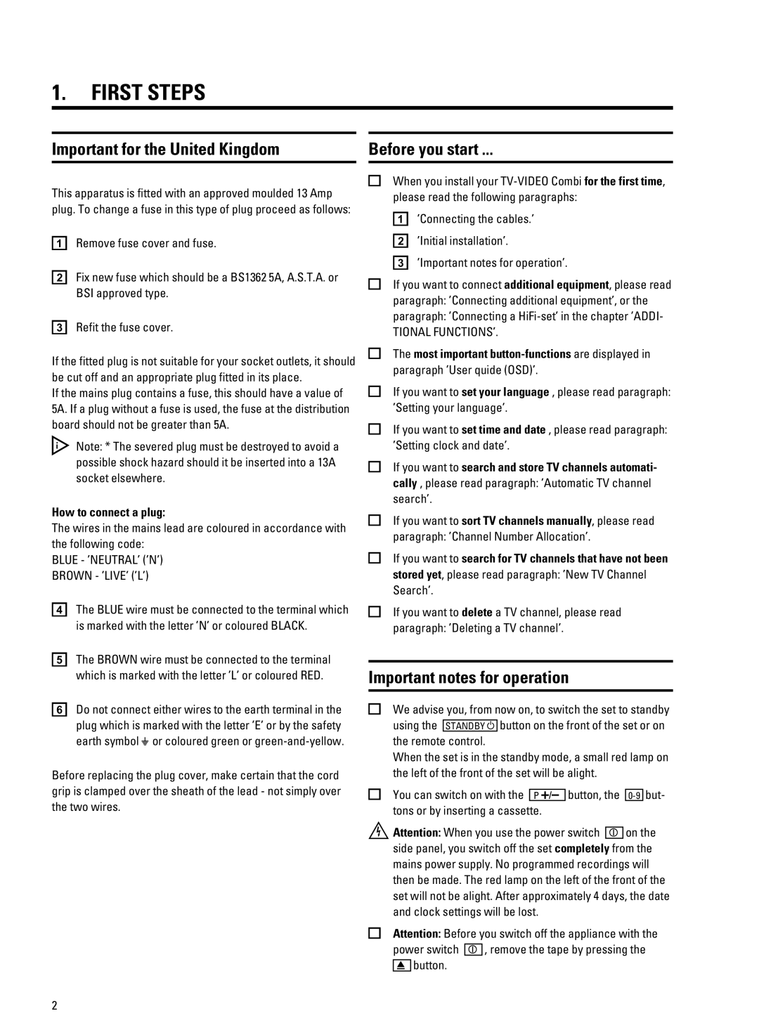 Philips 21PV688/05, 21PV620/07 operating instructions UXhij ijTfi, 555 