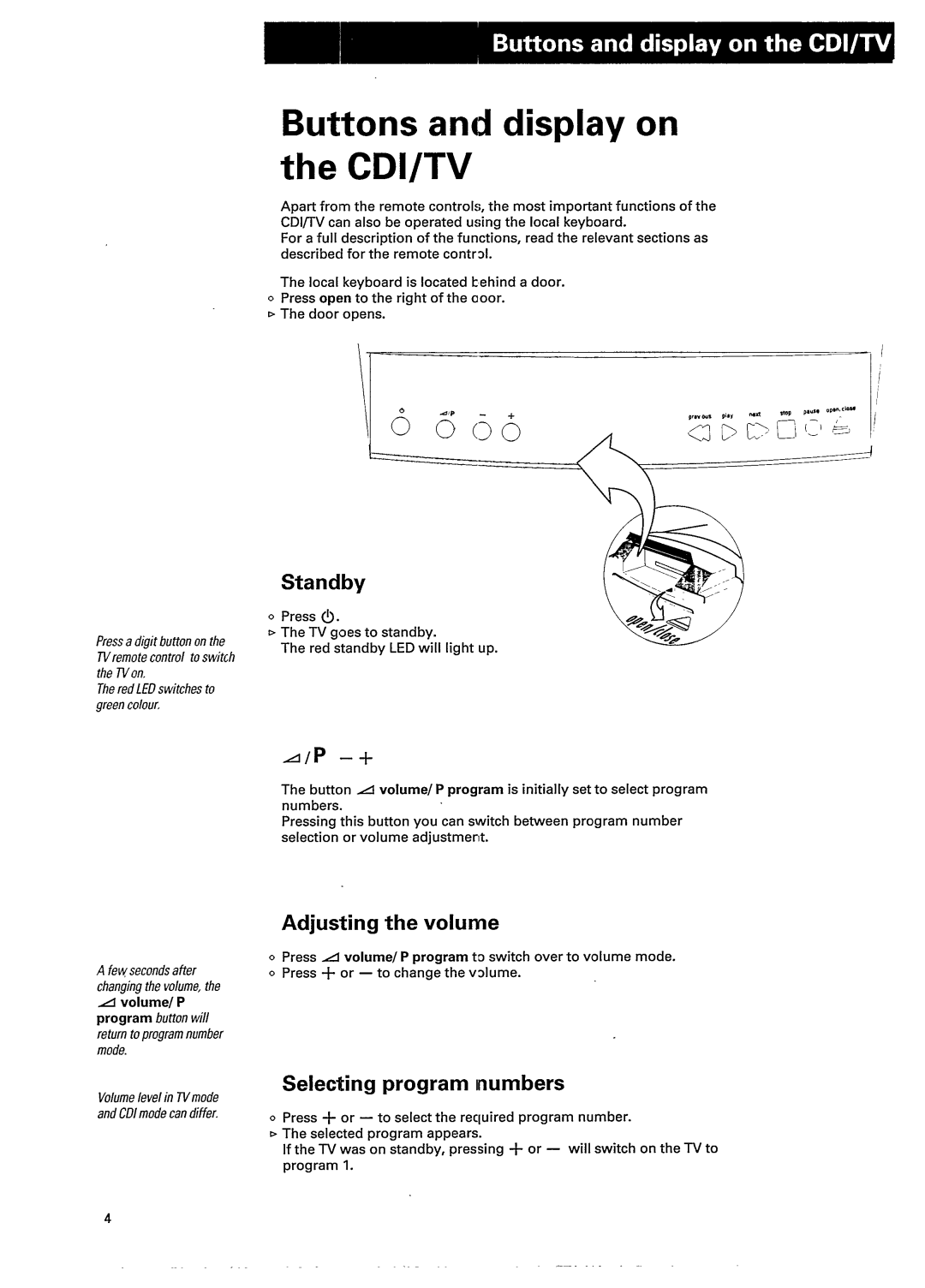 Philips 21TCDI30 manual 