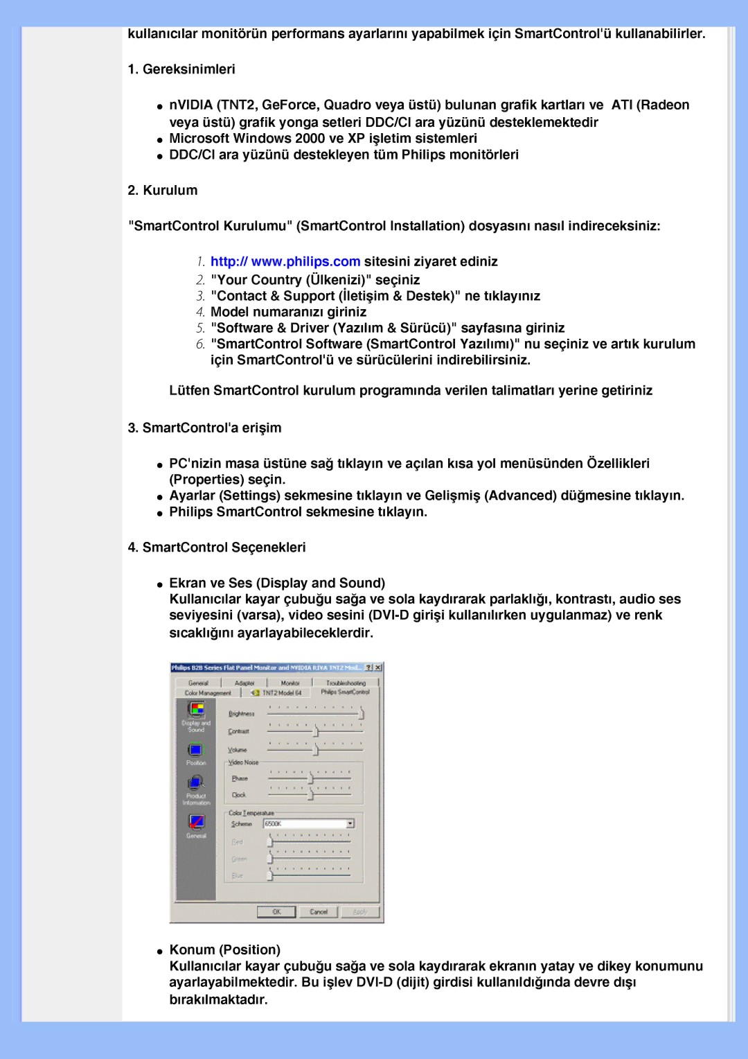 Philips 220EW8 user manual 