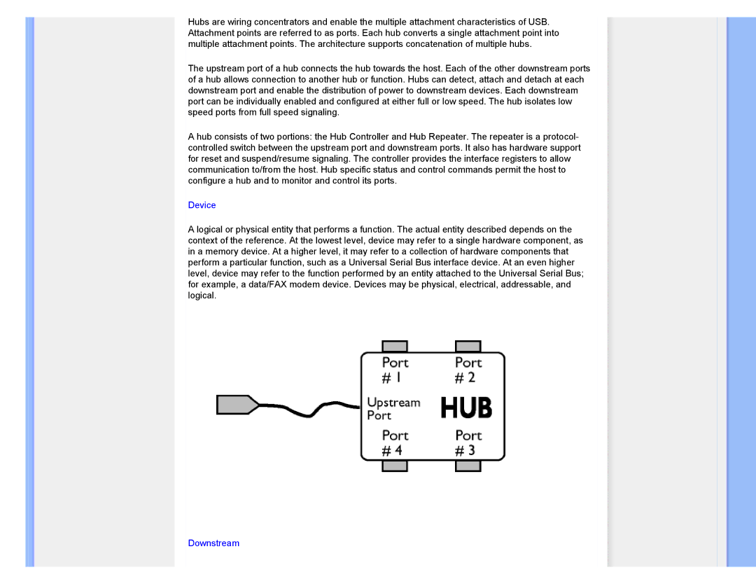 Philips 220XW8 user manual Device 