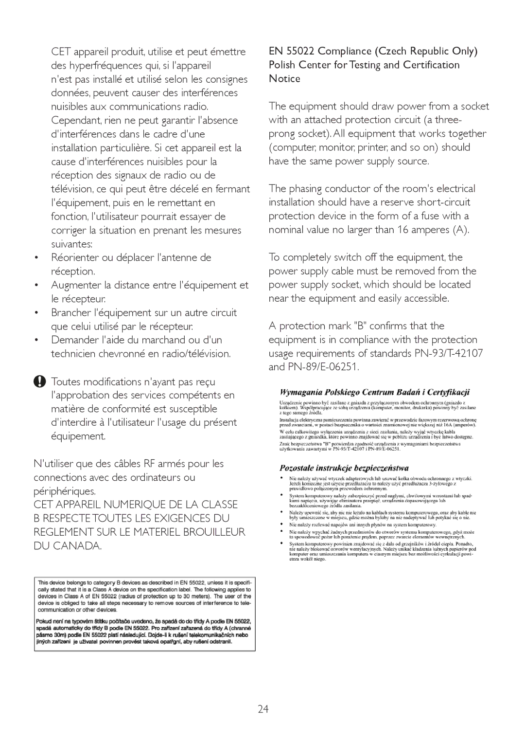 Philips 2.21E+04 user manual 