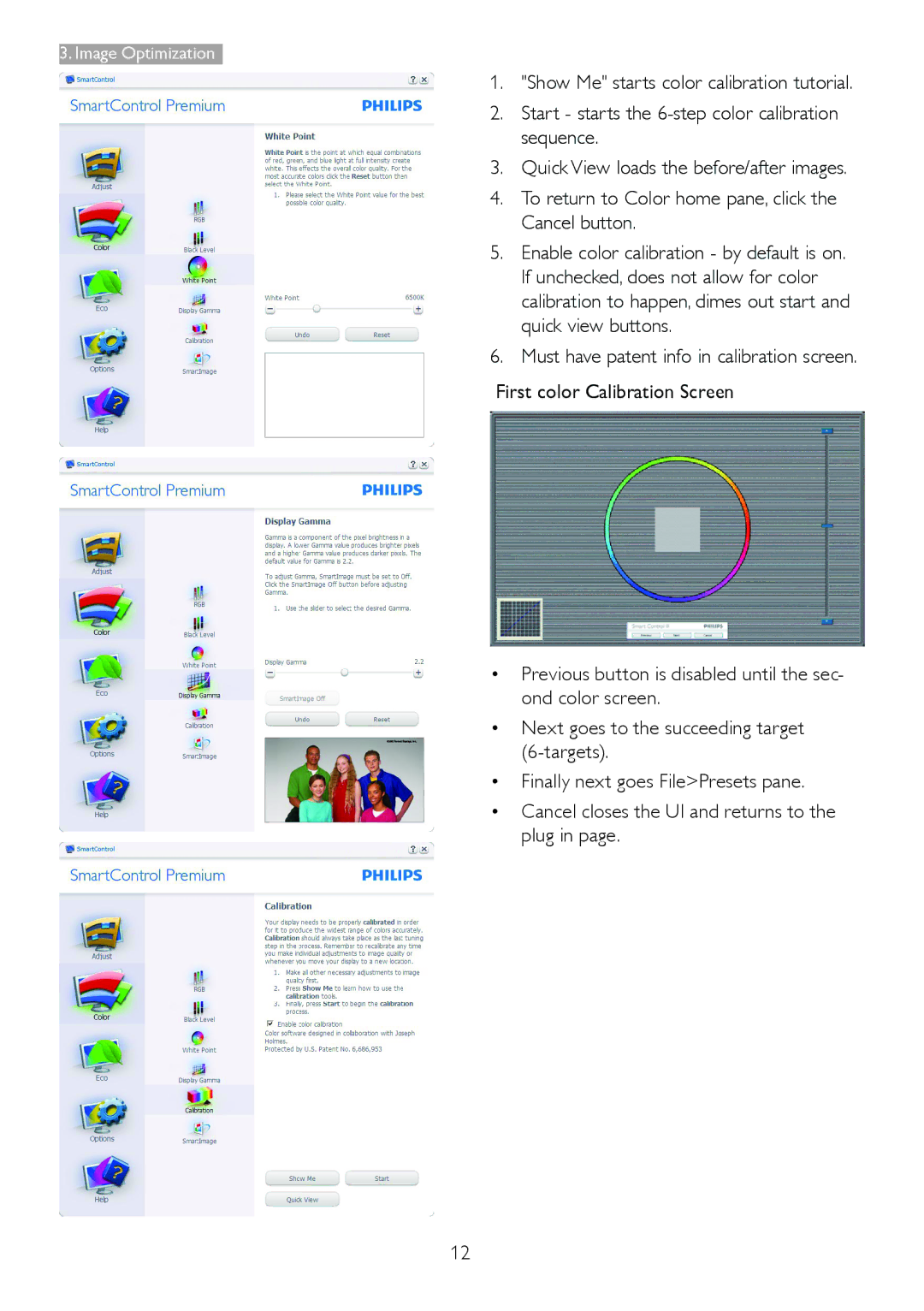 Philips 221P3 user manual Image Optimization 